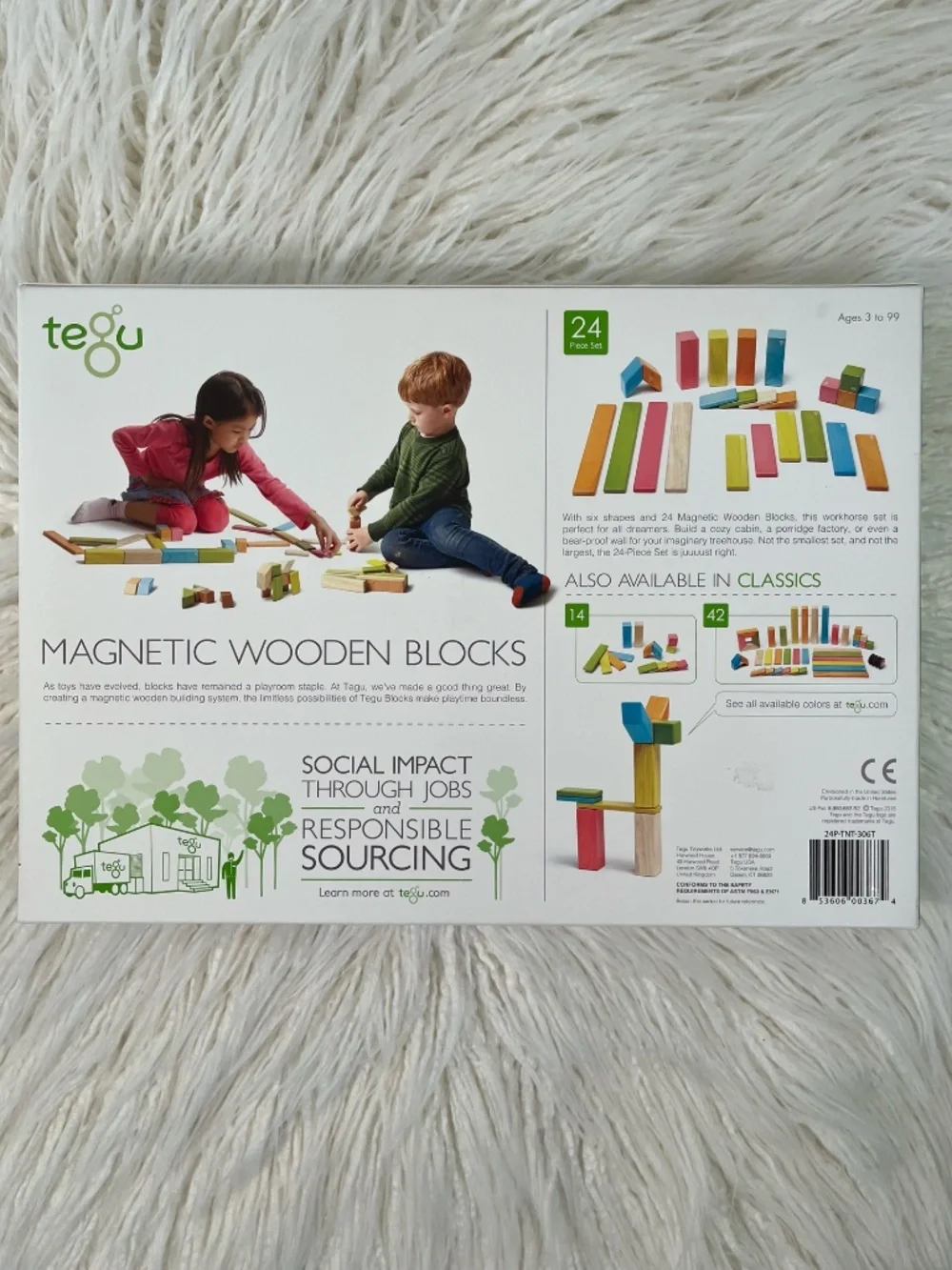Tegu magnetic wooden