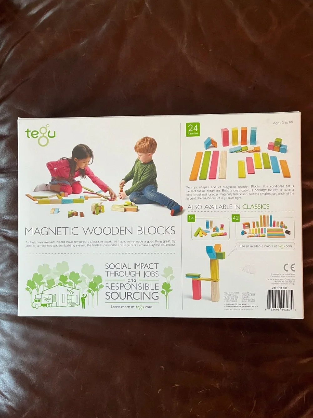 Tegu magnetic wooden