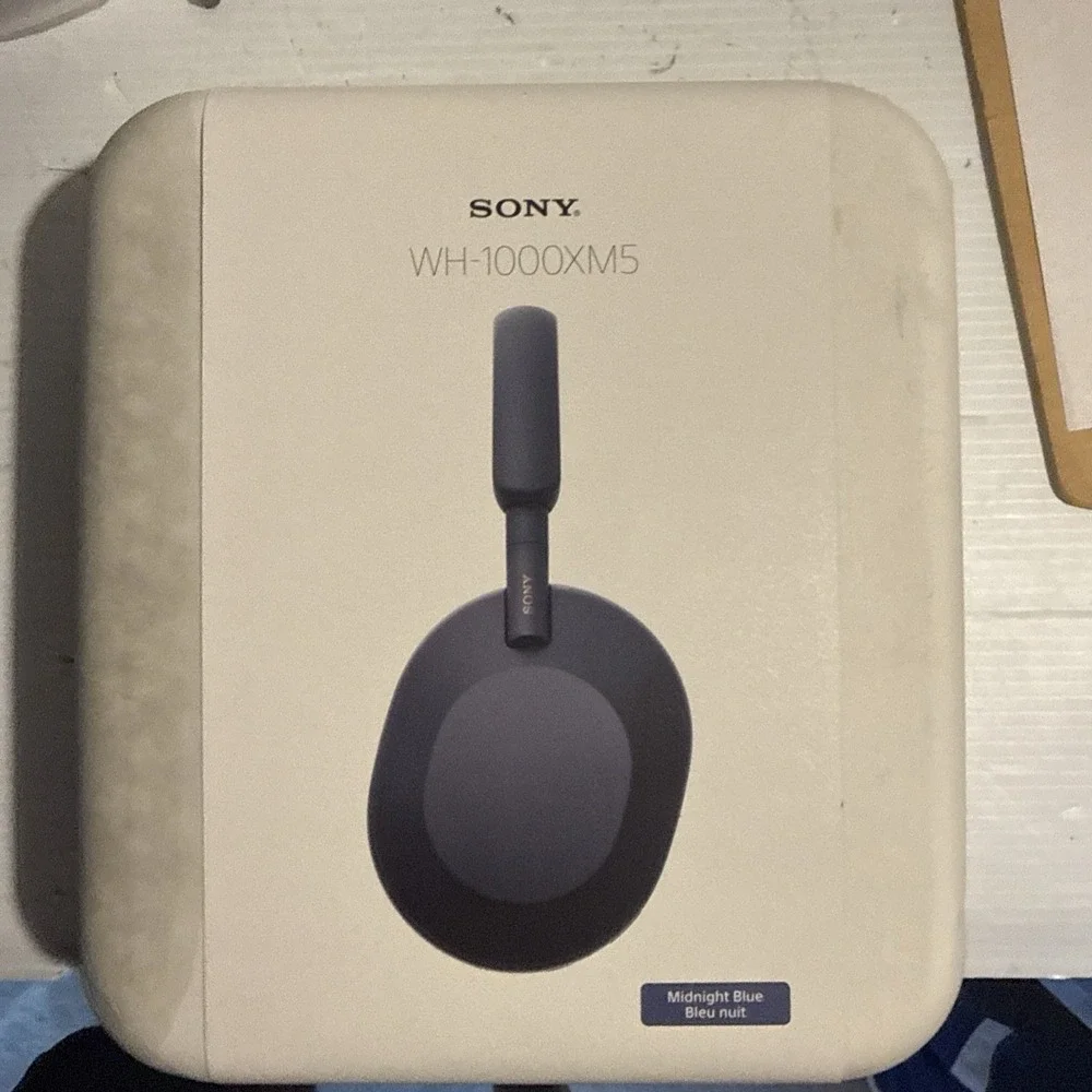 SONY WH-1000XM5 Premium Wireless Noise Canceling Headphones | Midnight Blue -NEW