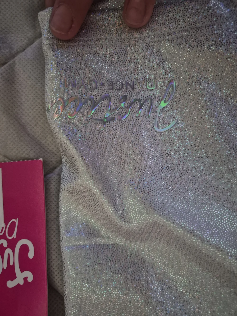 Justice sparkly colorblock