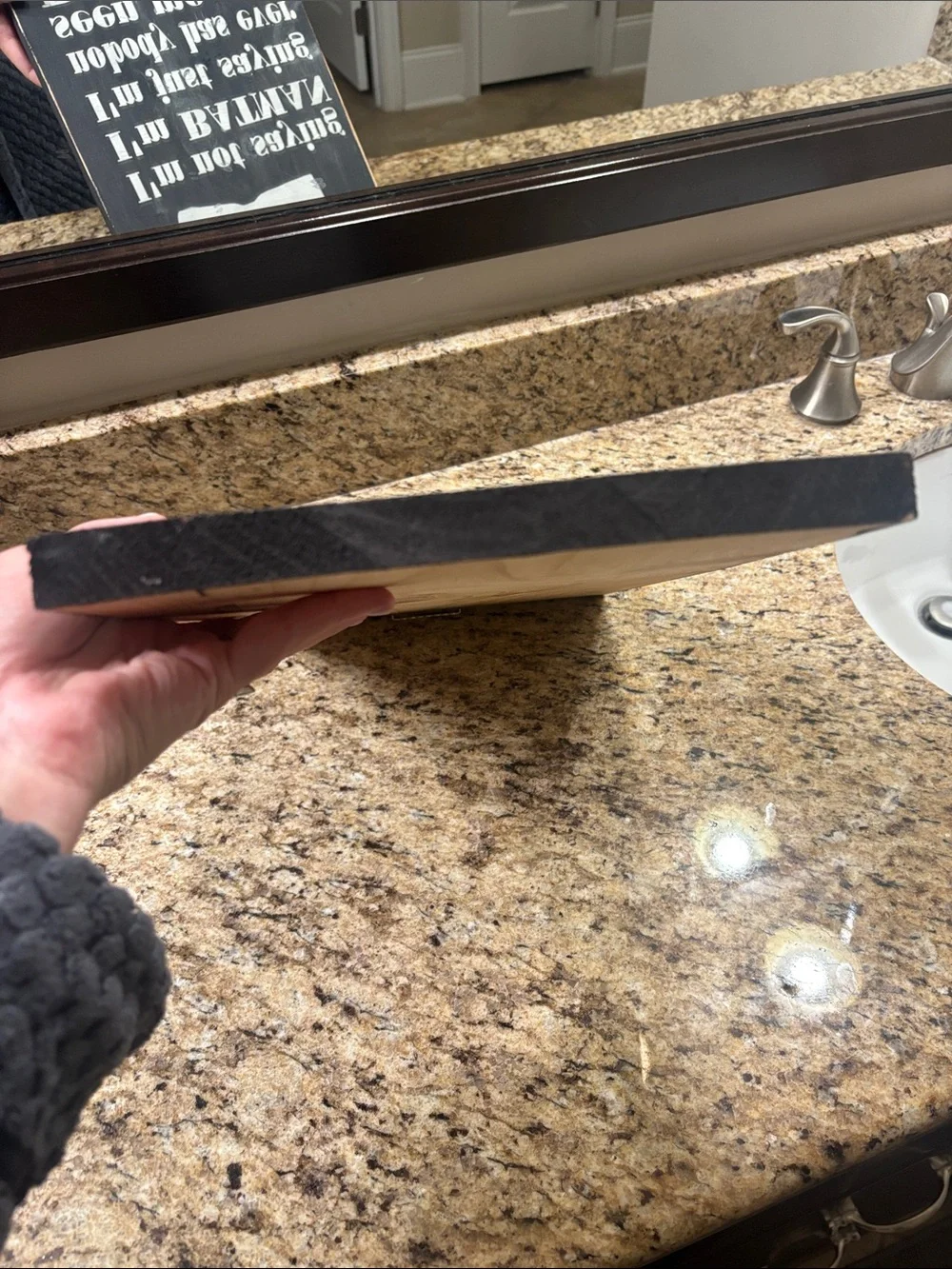 Handmade bold black