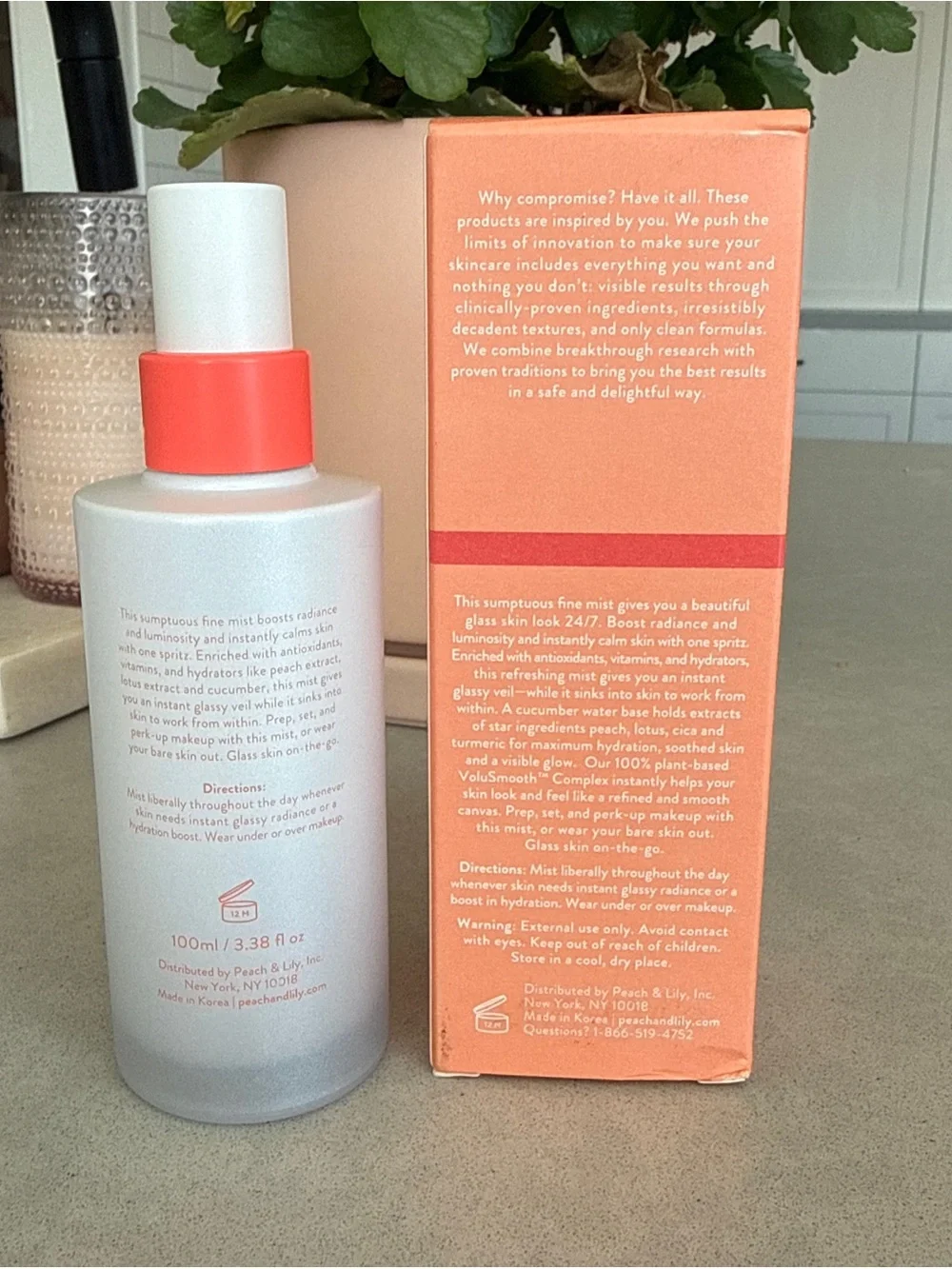 Peach & Lily brand new