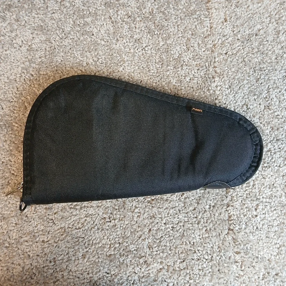 Allen Zipper Softcase for Pistol Storage for Gun - Black