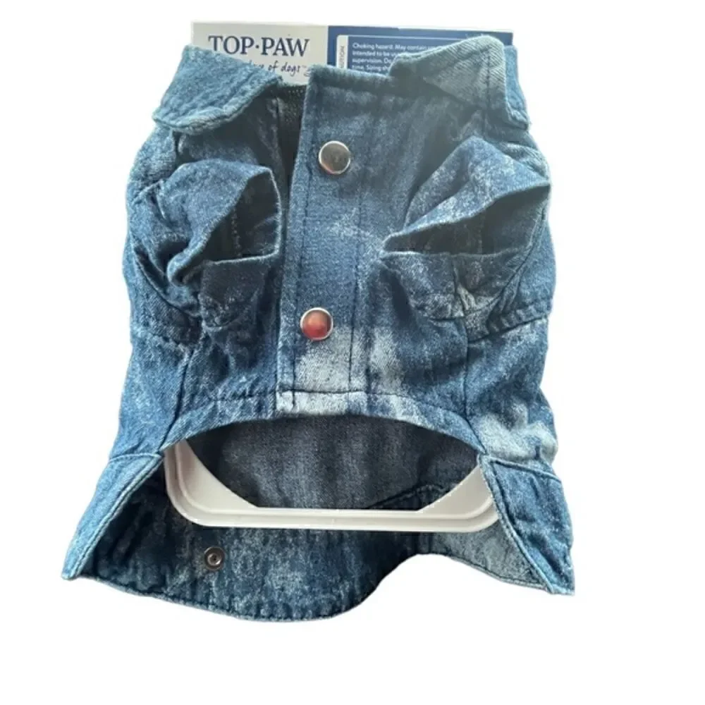 Top Paw denim top