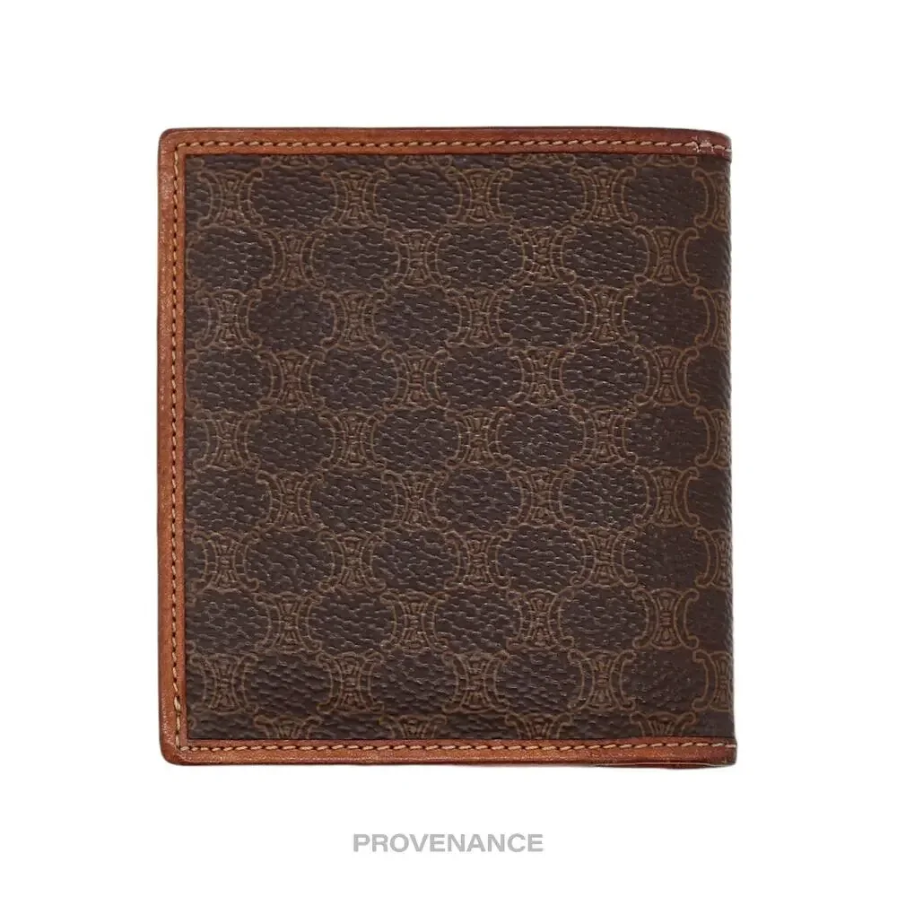 🔴 Celine Bifold Wallet - Macadam Brown
