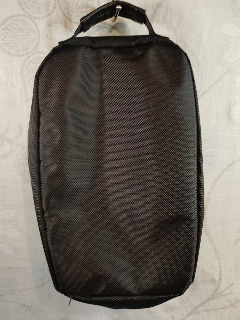 Men's Black Travel Shoe Bag - Compact Everyday Carry