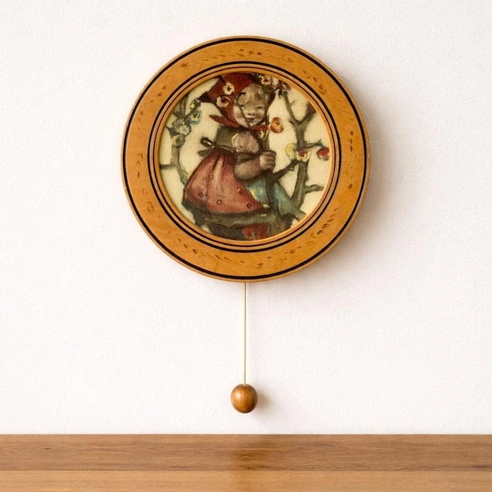 Reuge Swiss Musical Wall Plaque Fascination West Germany‎ Hummel Folk Art 5724