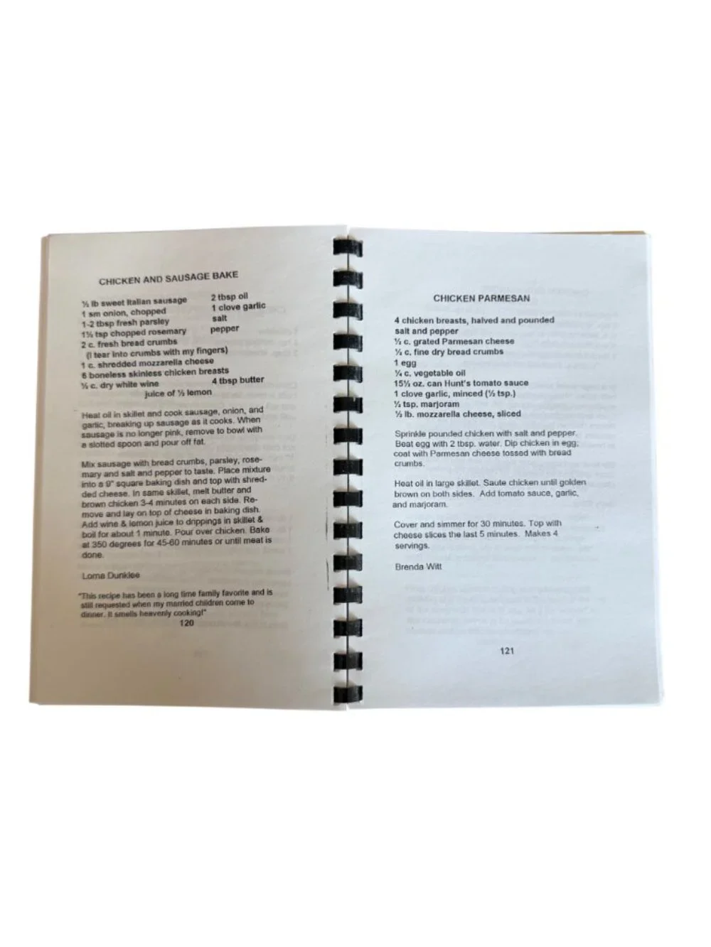 Hackers Creek Pioneer Descendants, Inc. comb binding