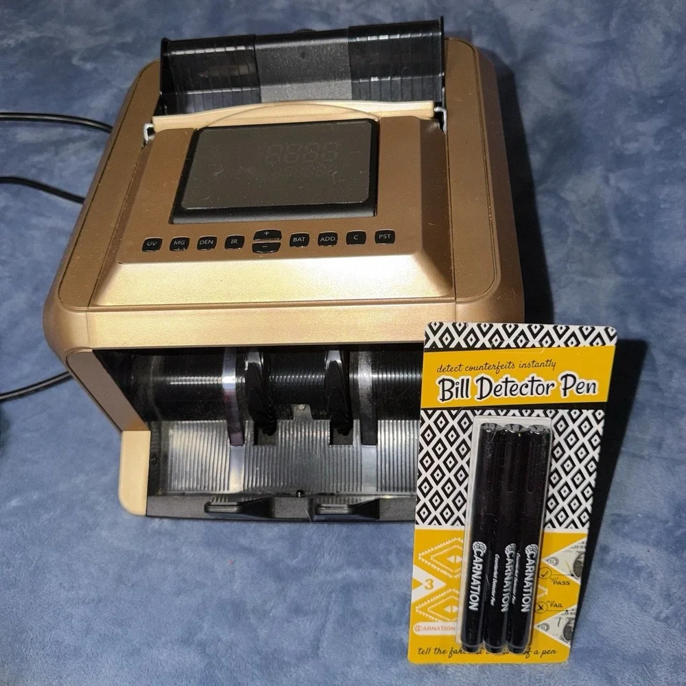 Money Counter Model Hr-3800 And Markers‎
