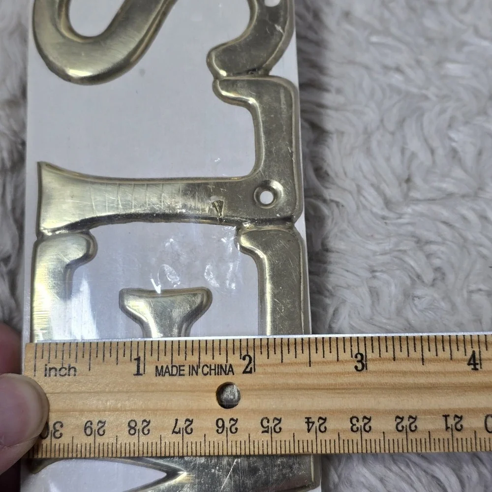 Spiegel vintage brass