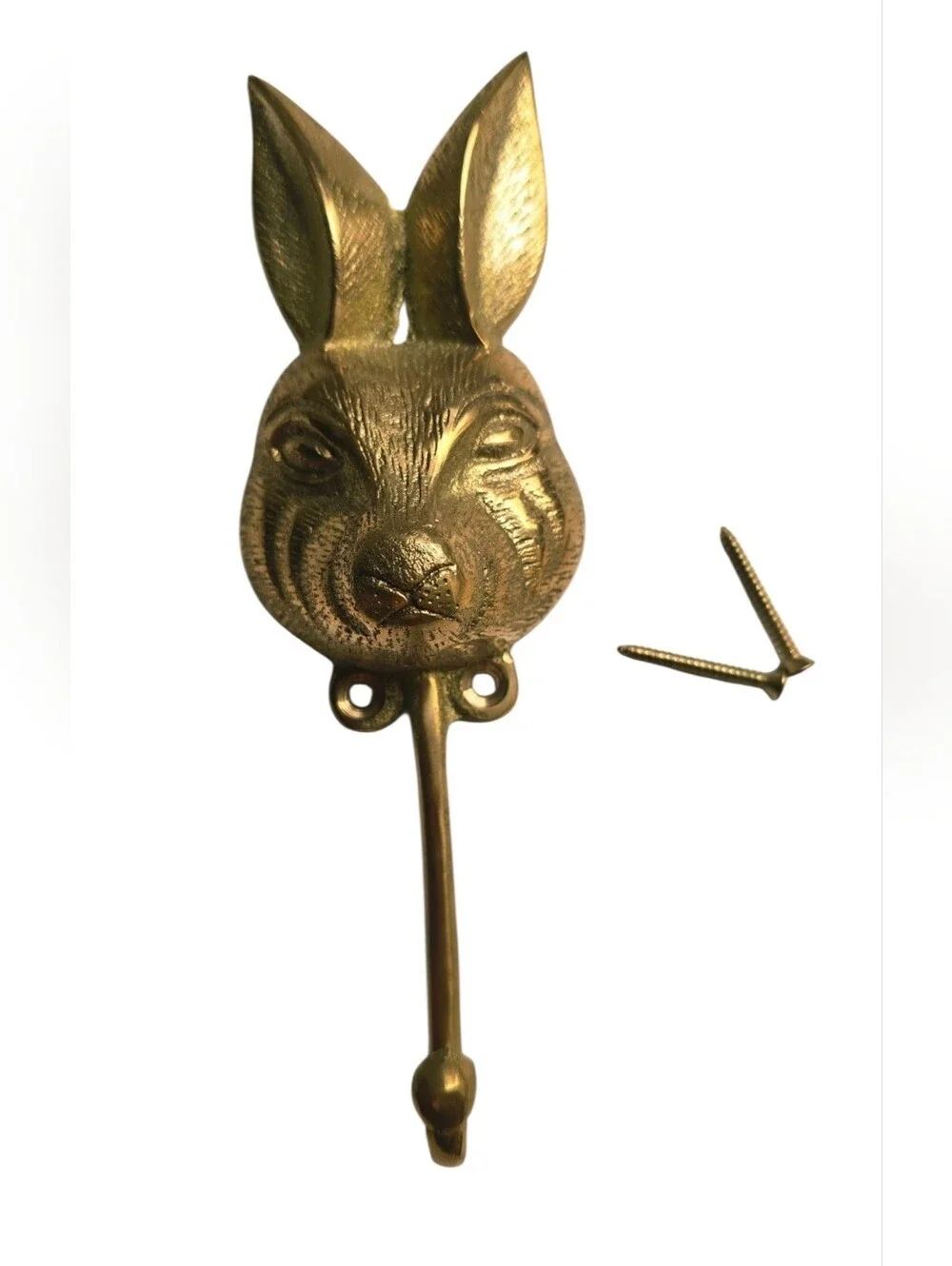 Vintage brass rabbit