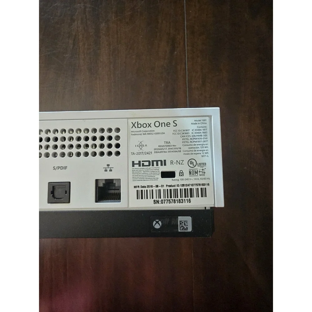 Microsoft xbox one