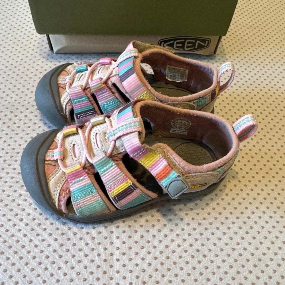 Toddler Keen Newport H2 Raya Lilac Sachet Hiking Water Sandals Size 7