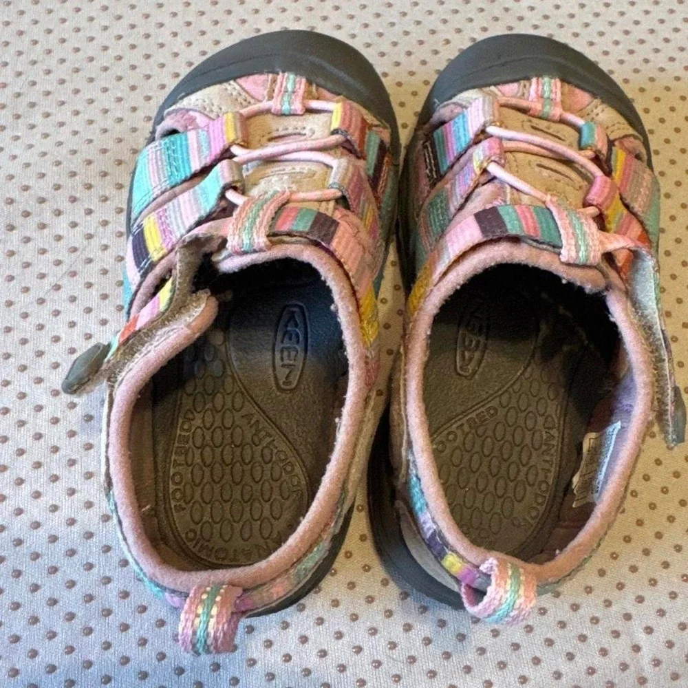Toddler Keen Newport H2 Raya Lilac Sachet Hiking Water Sandals Size 7