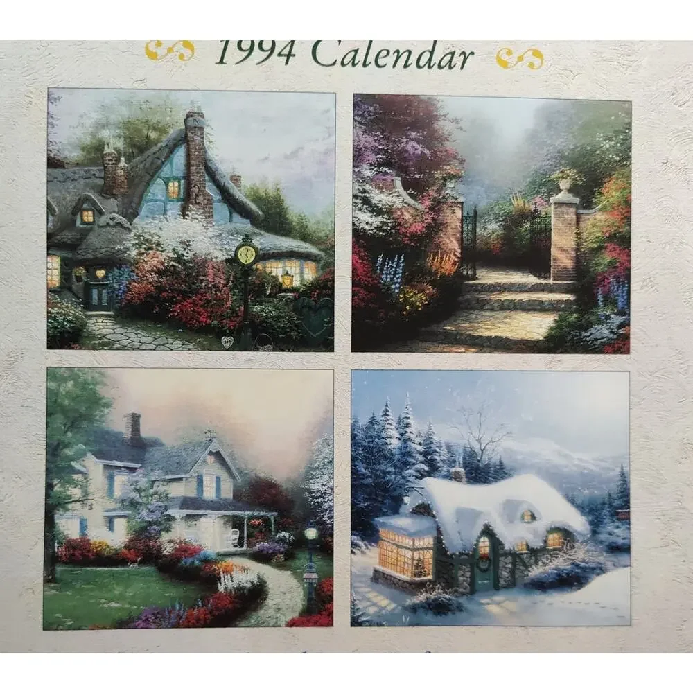Thomas Kinkade cleaning out