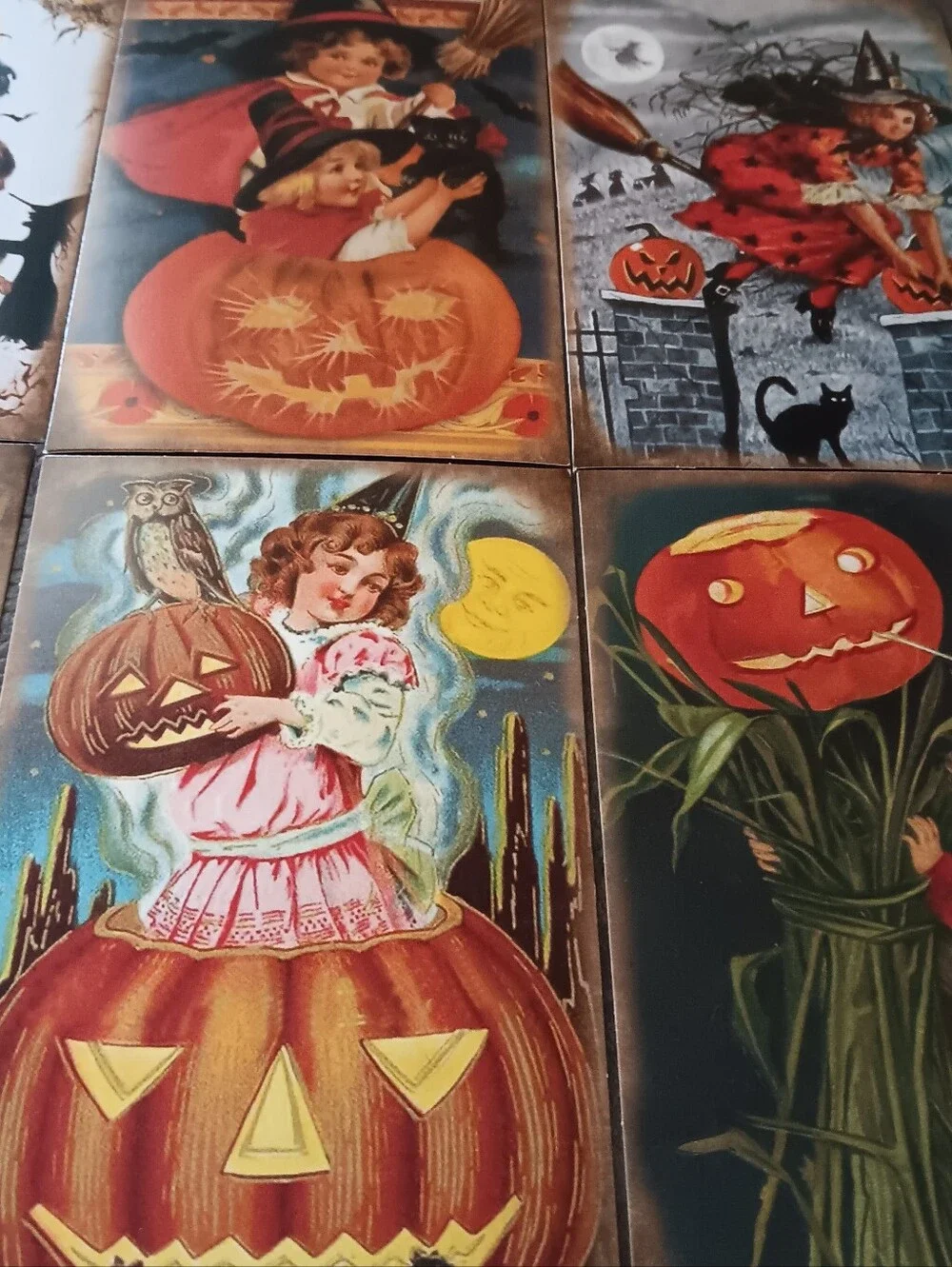 N/A halloween postcard