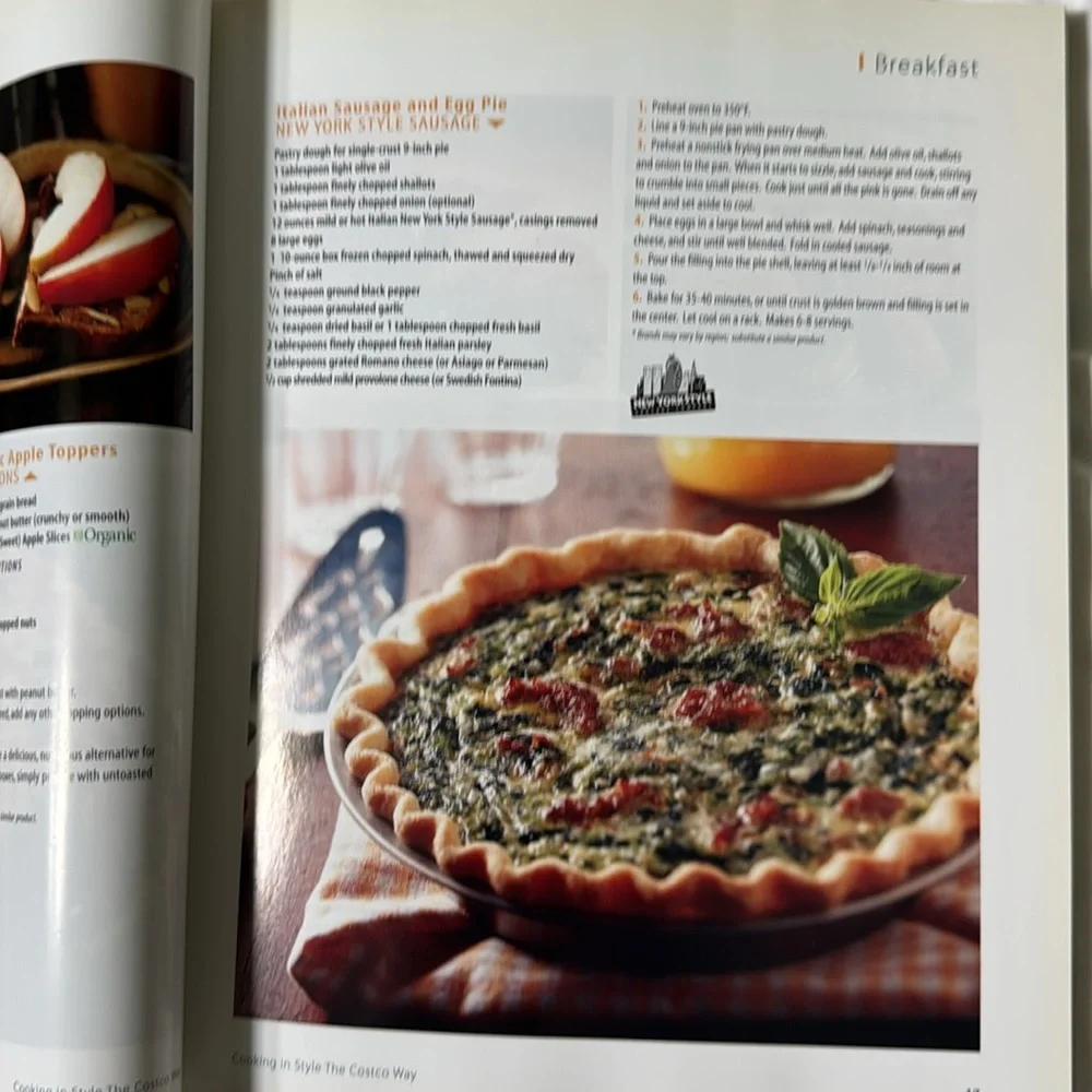 Cooking in Style The Costco Way Cookbook