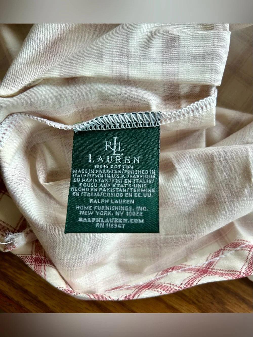 Ralph Lauren 100% cotton