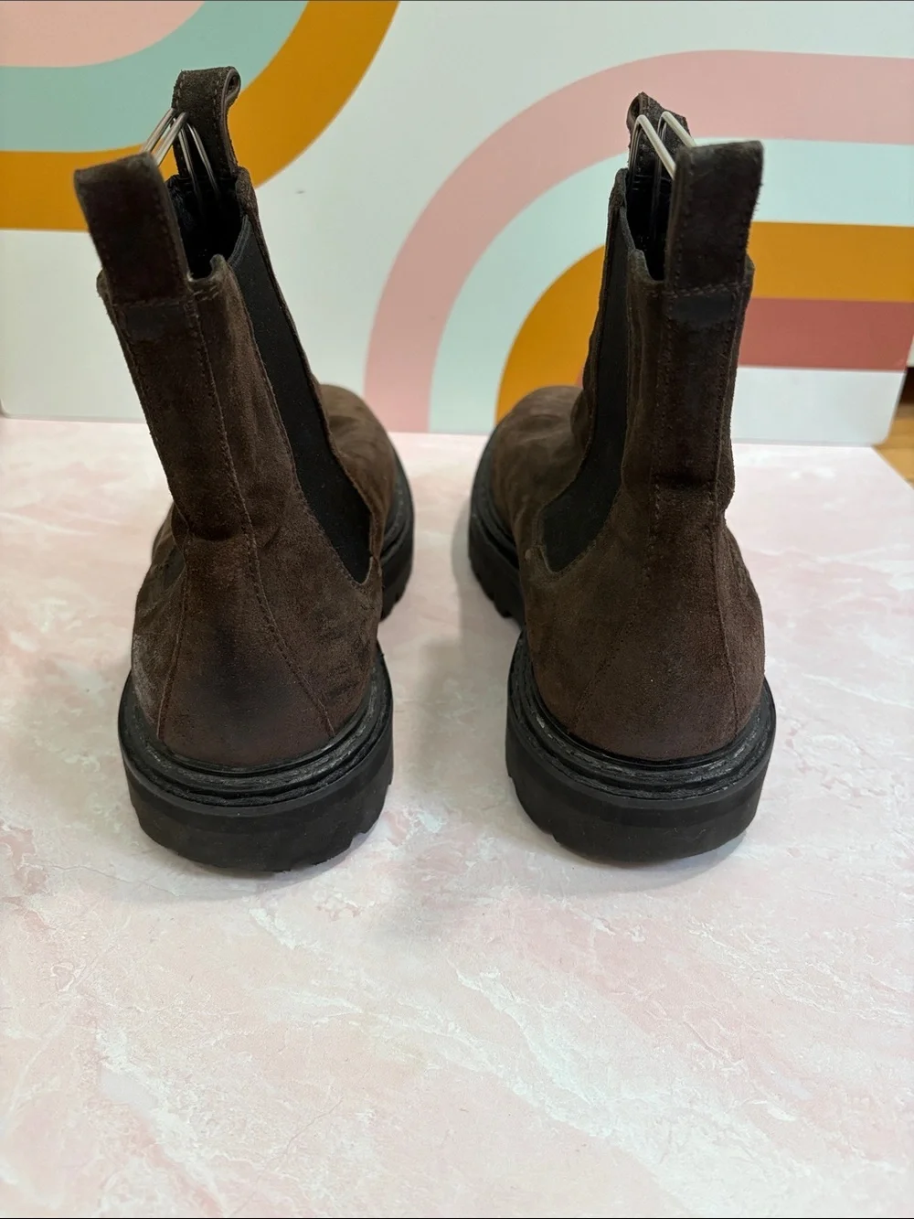 Officine Creative brown suede