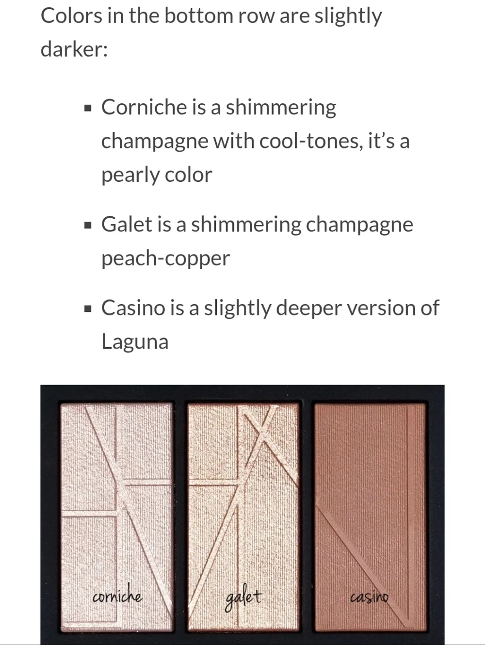 NARS new never