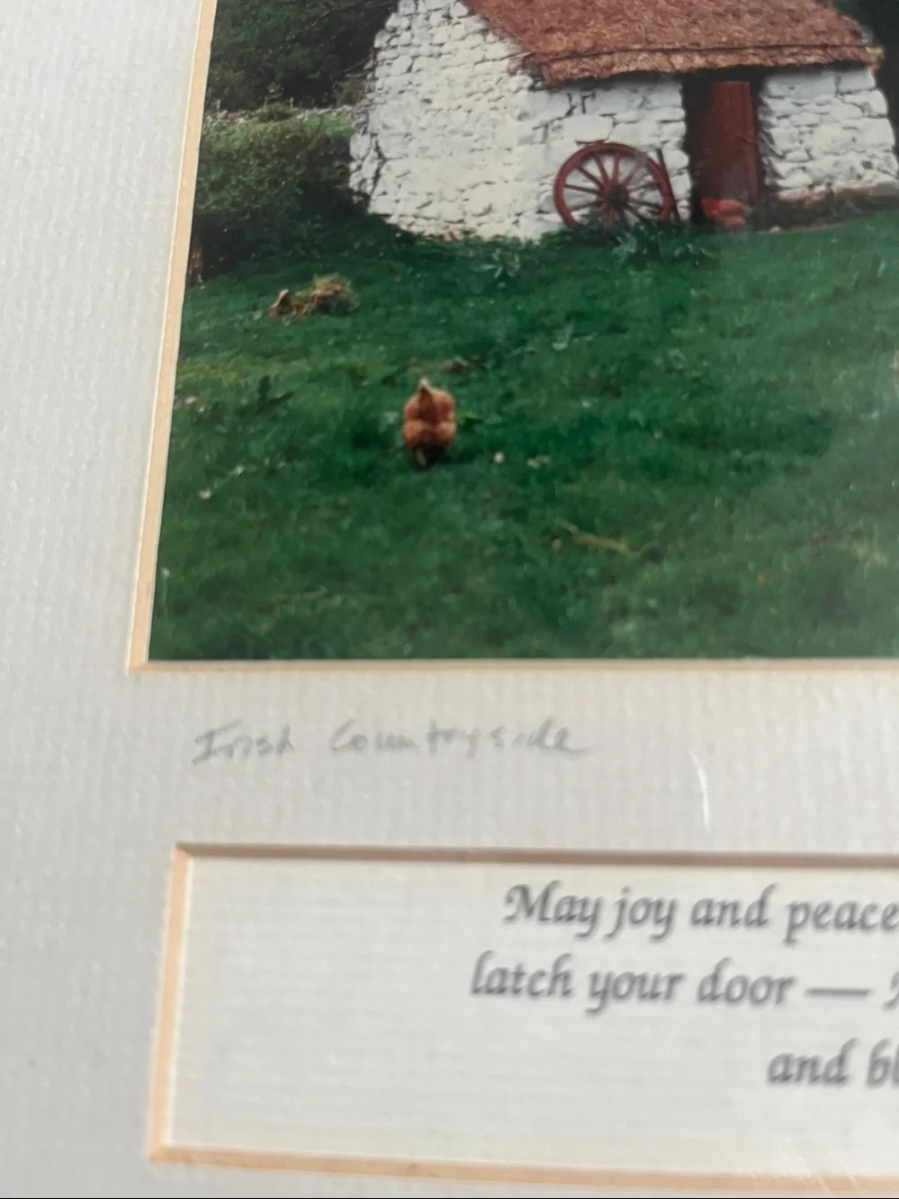 Rick Henderson this matted