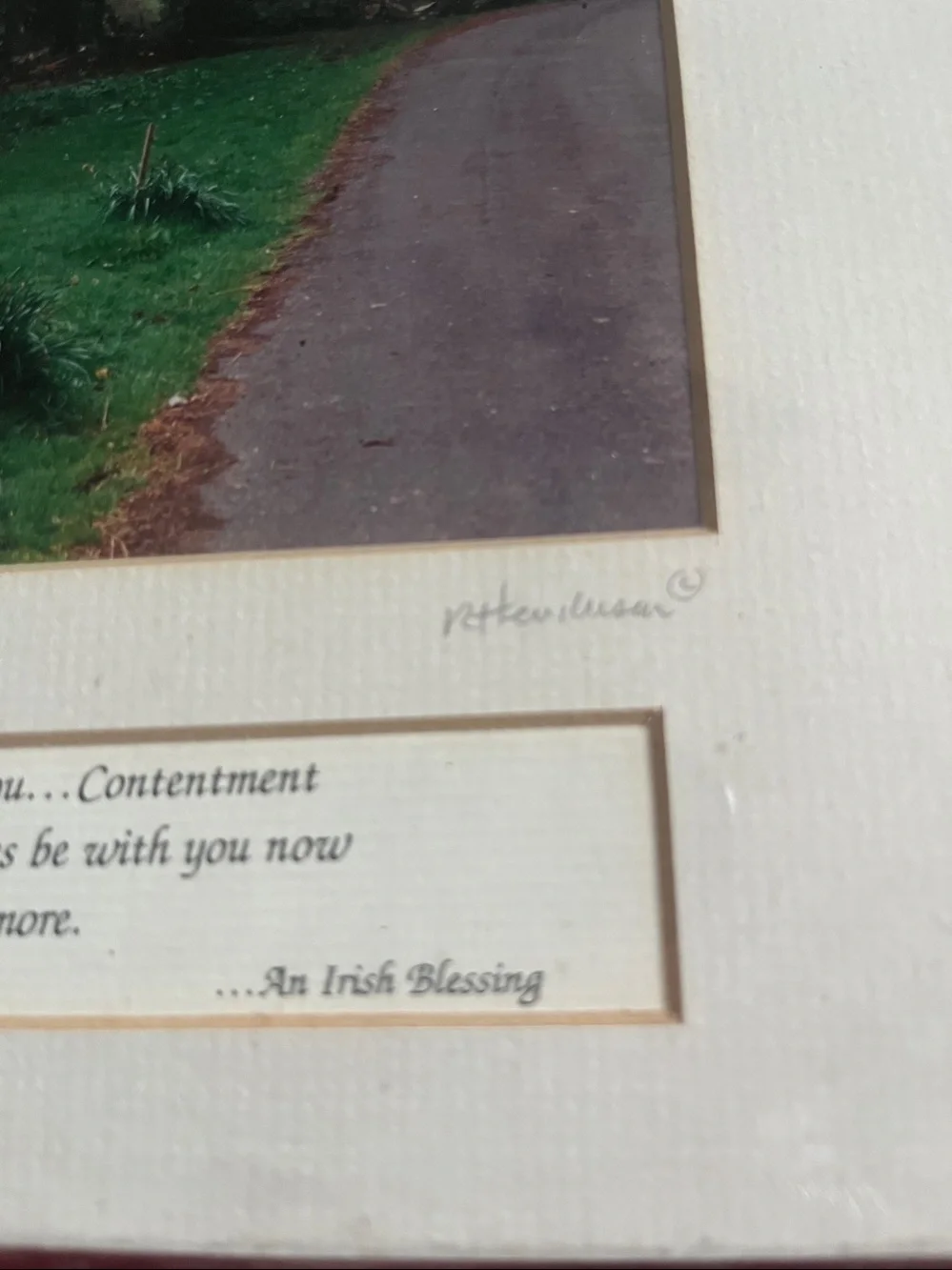Rick Henderson this matted