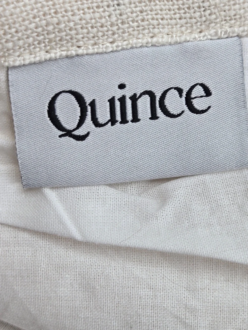 Quince includes 48x84