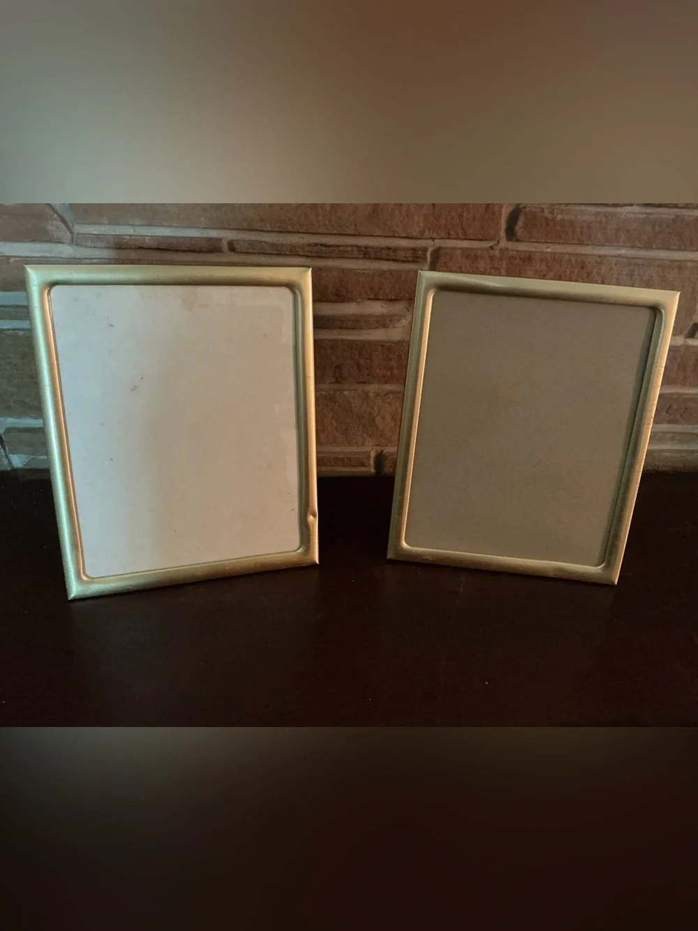 Classic Gold Metal Picture Frame - Set of 2