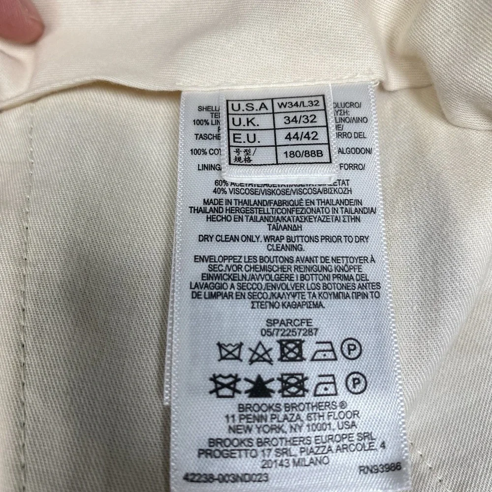 Brooks Brothers overall very