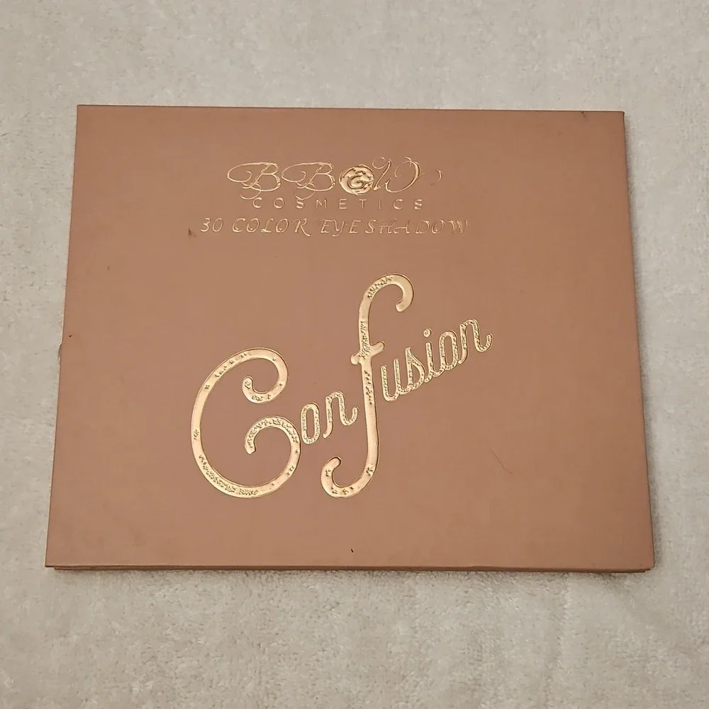 B.B.W Cosmetics ConFusion‎ Eyeshadow Palette 30 Colors Matte Shimmer Vegan