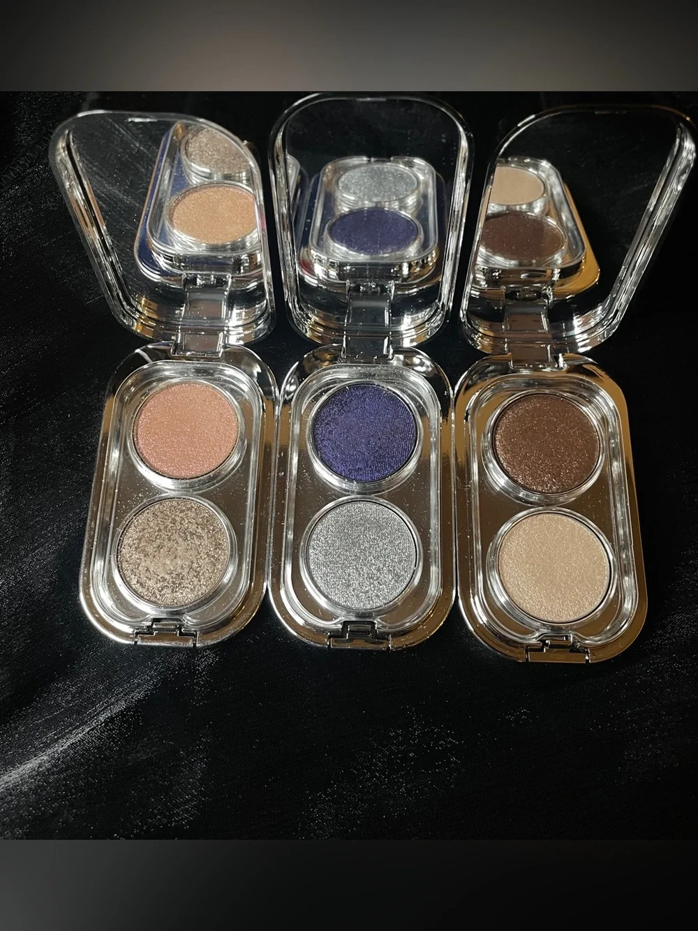 Rabanne Mini Eyeshadow Palette Duos, Set of 3 (LIKE NEW)