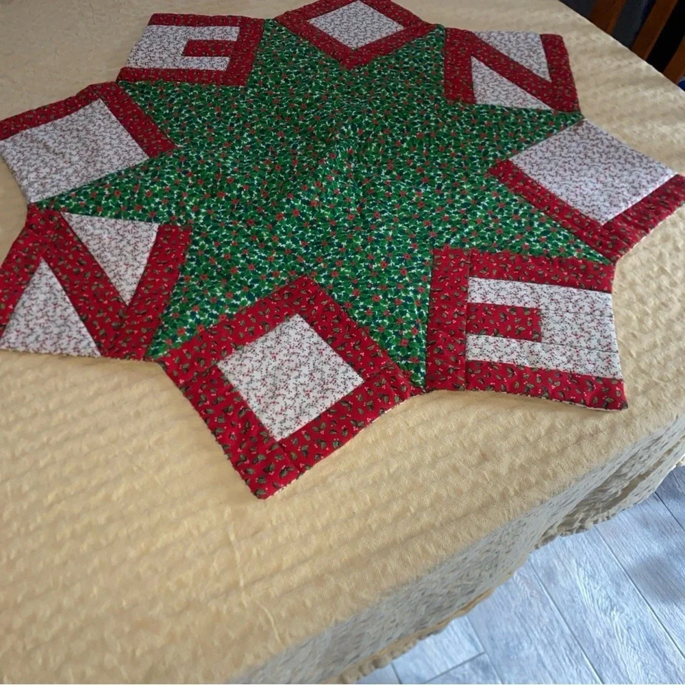 Handmade quilted christmas