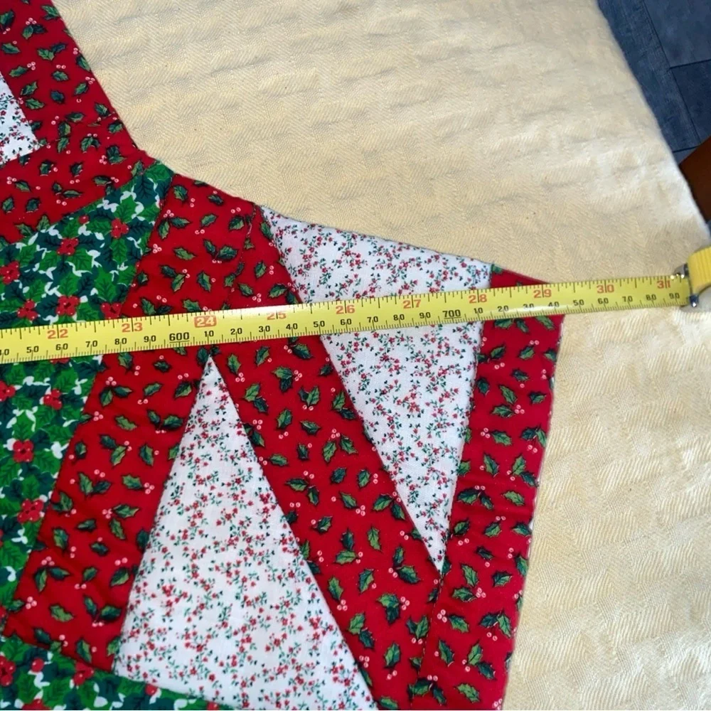 Handmade quilted christmas
