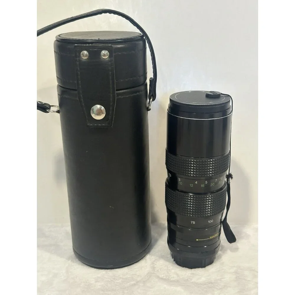 soligor Auto Zoom Macro Camera Lens 1:3.5 With‎ Case