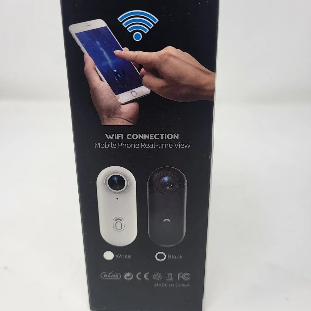 Sports Camera 4K Wifi H.265 White Waterproof‎ Shell Wide Angle Lens