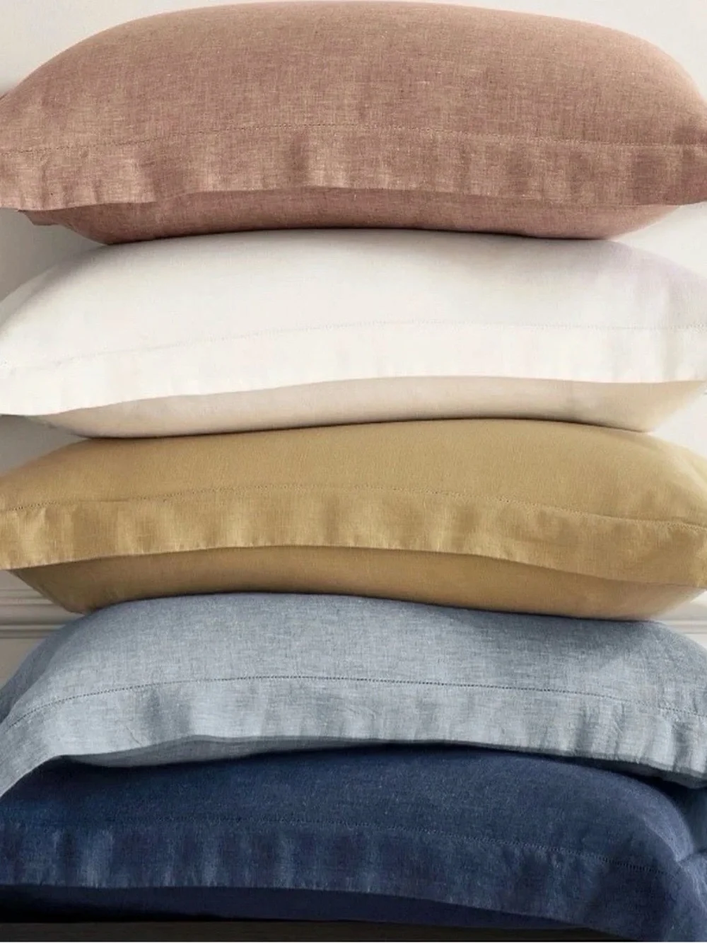 Pottery Barn shams crisp