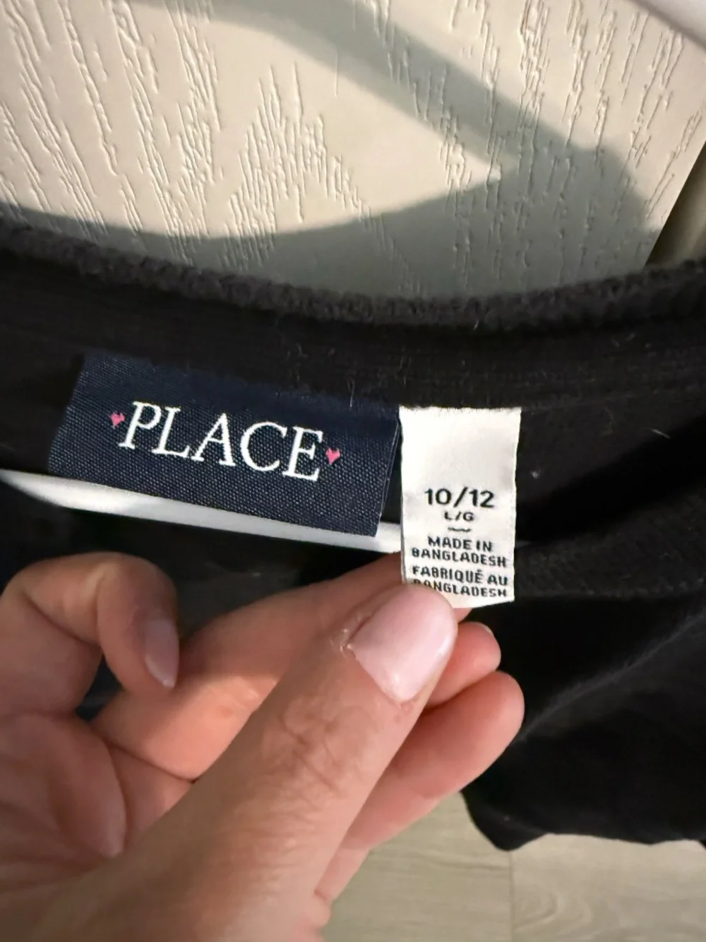 The Childrens Place girls black