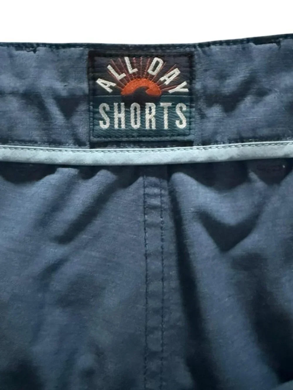 Faherty All Day Shorts Navy Blue, Size 40