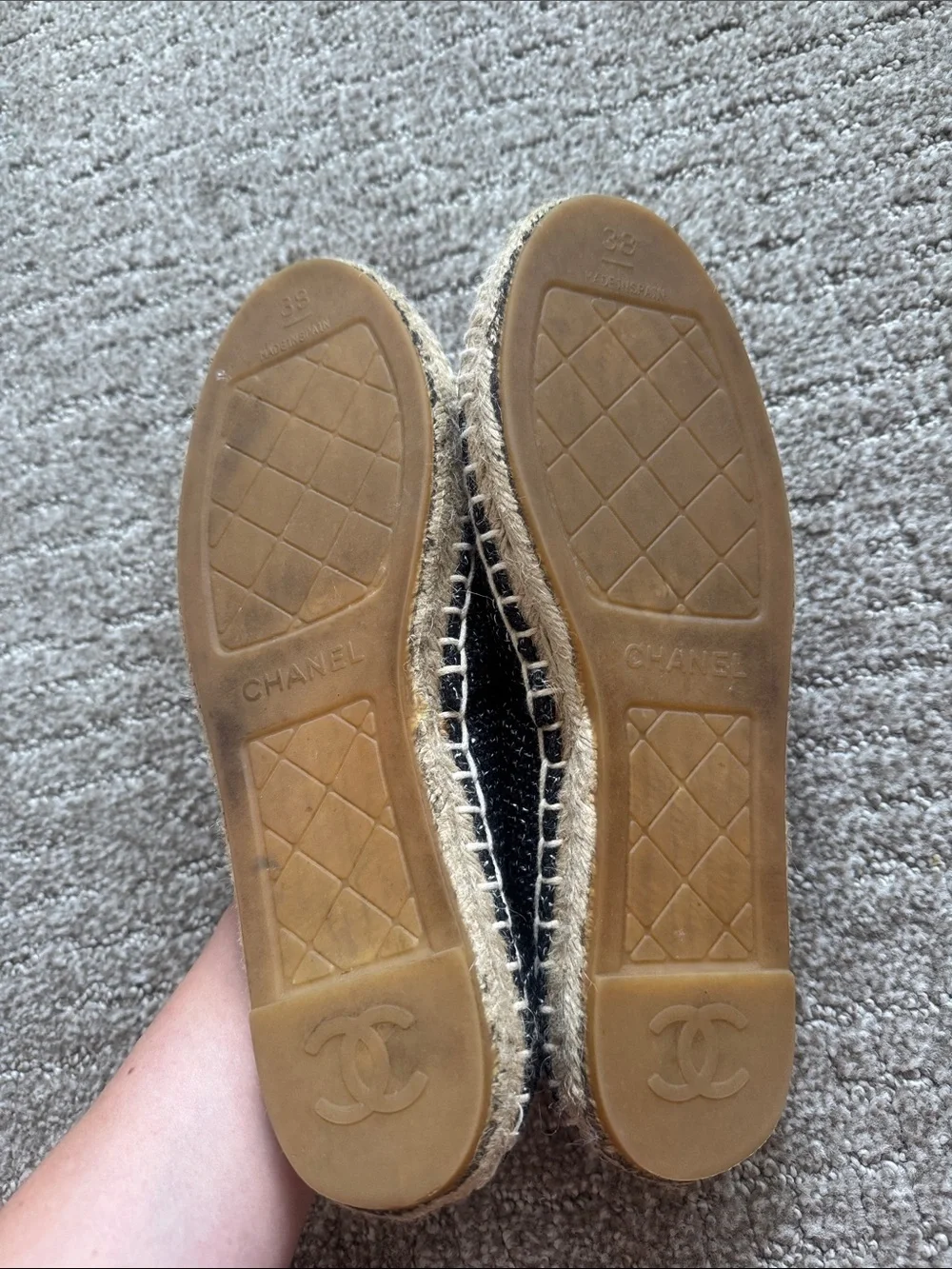 CHANEL classic espadrilles