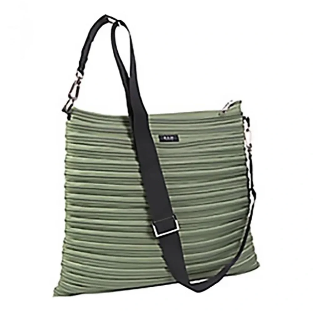 Convertible Crossbody Tote Bag / Backpack in Sage Green