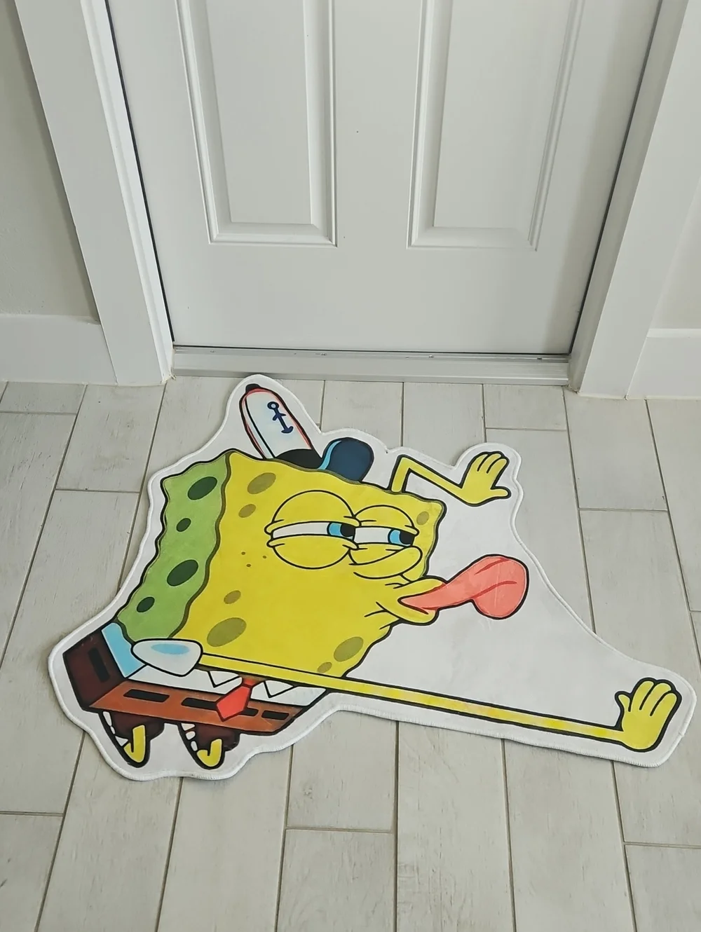 SpongeBob SquarePants Character Floor Mat - Yellow/Green/Pink