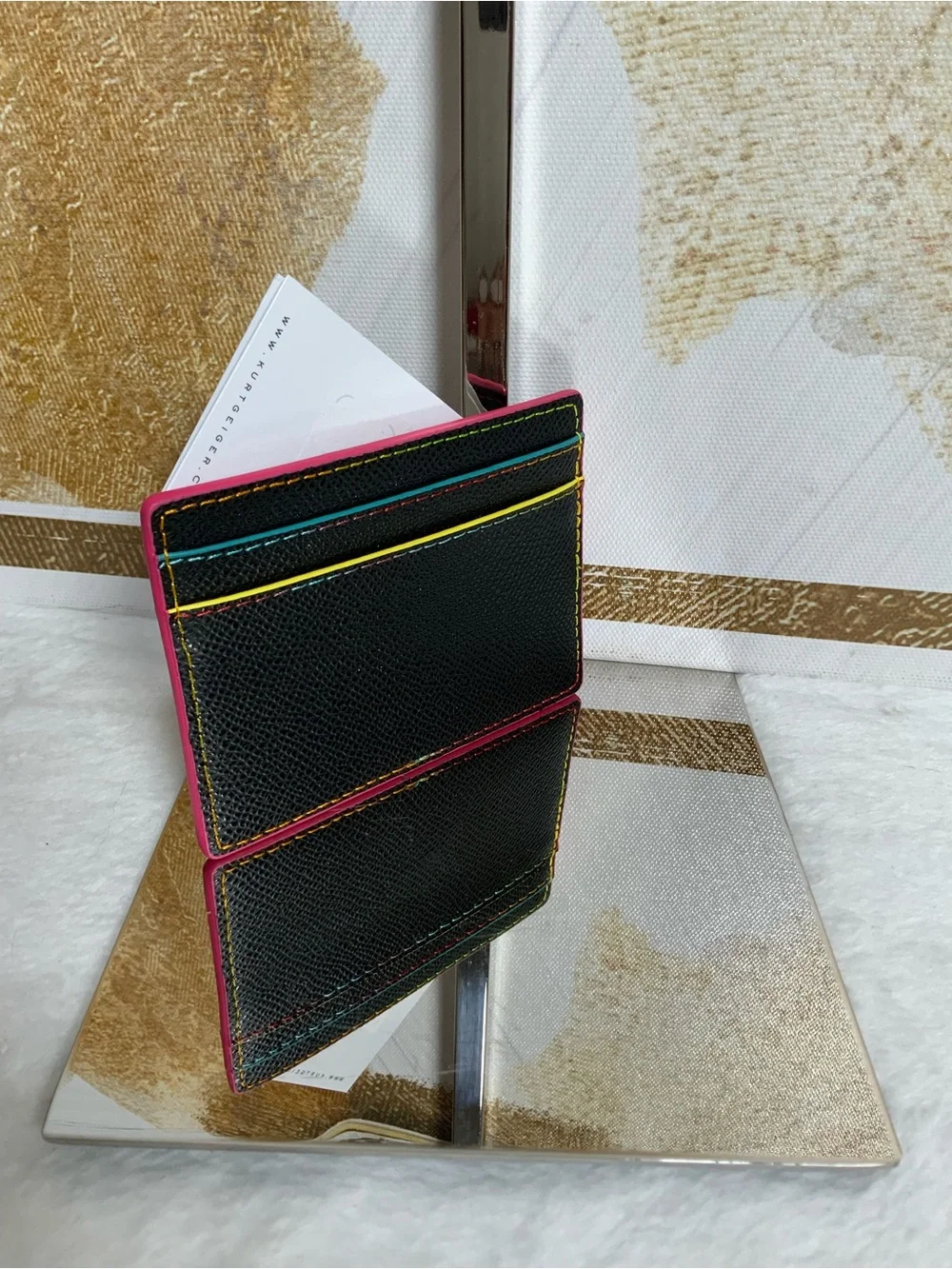 Kurt Geiger compact leather