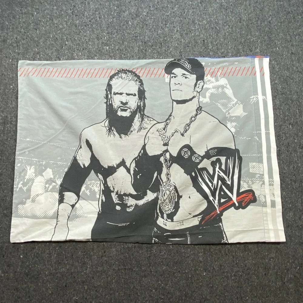 WWE reversible pillowcase
