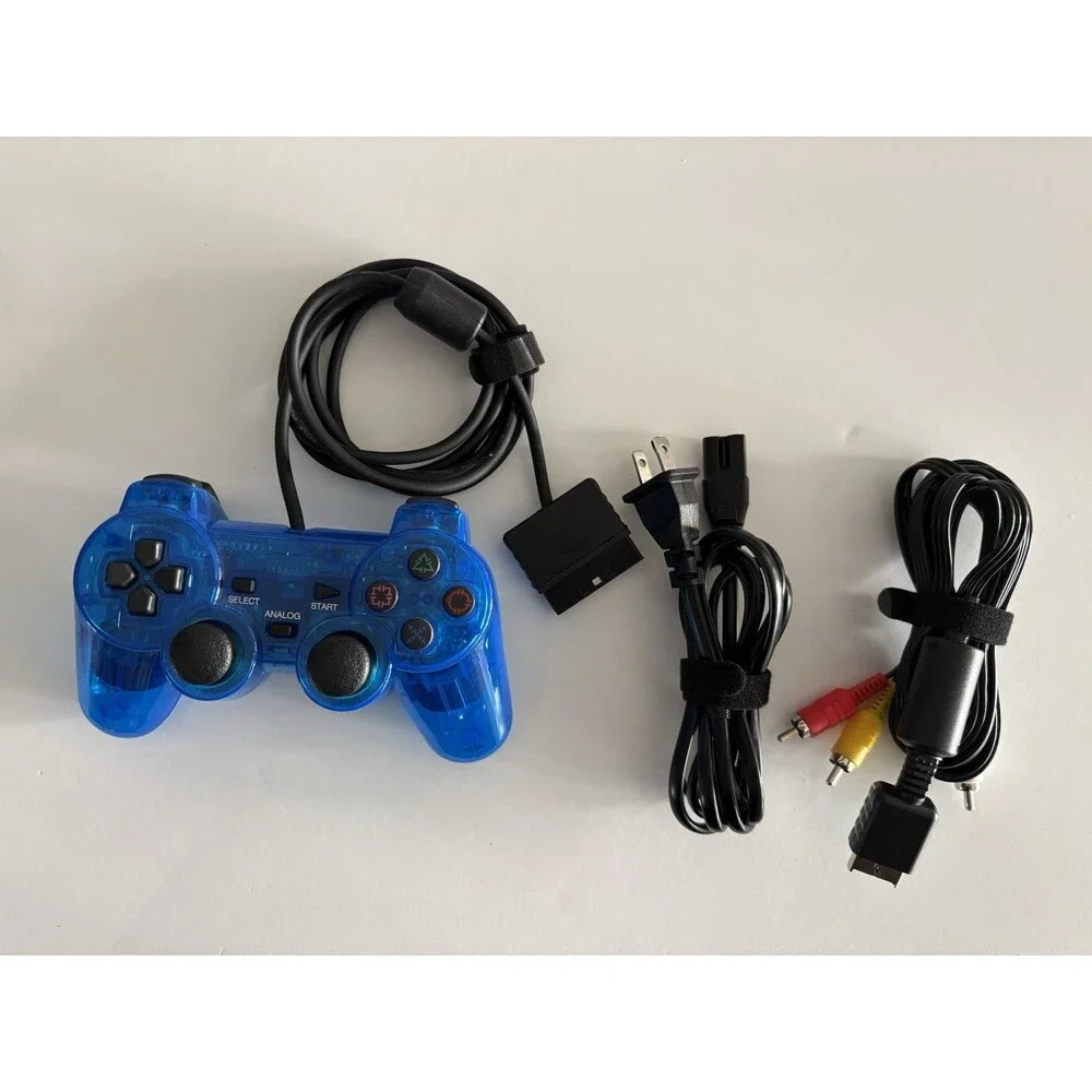 Sony PlayStation PS1 SCPH-9001 Console Bundle 8 Games Controller Tested Works