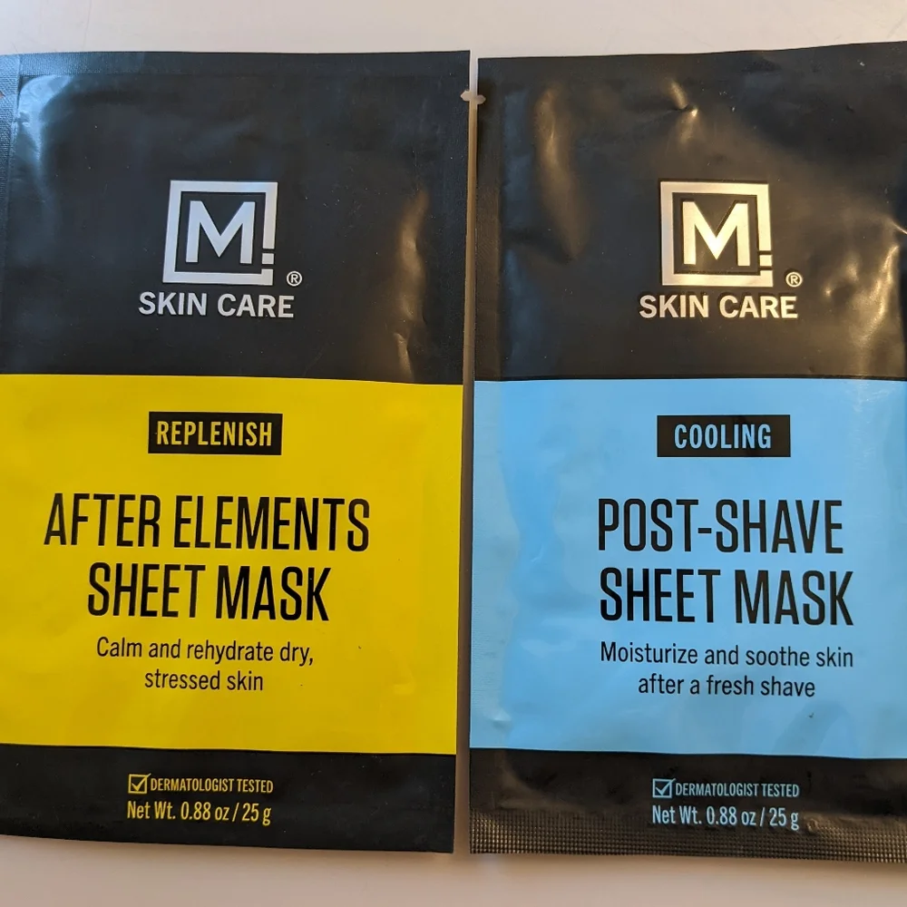 M Skin Care set brand