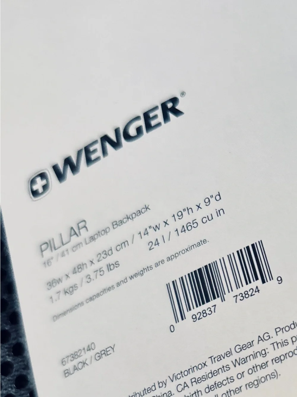 Wenger durable backpack
