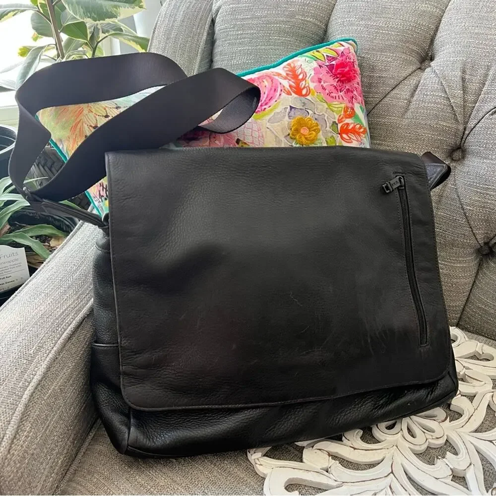 Tumi leather crossbody