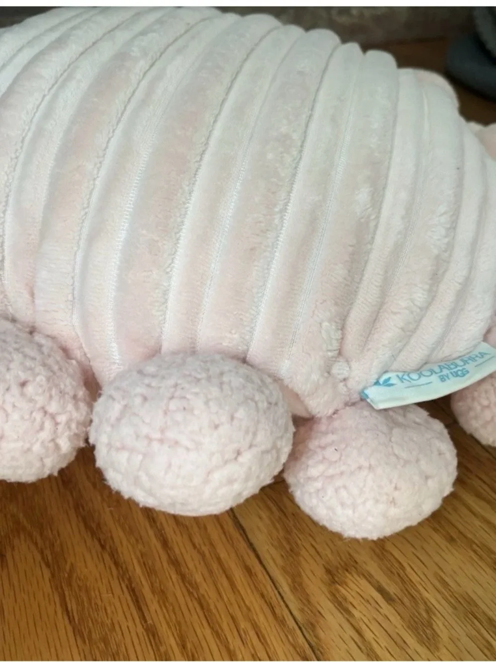 Koolaburra Round Pink Pom Pom Decorative Pillow
