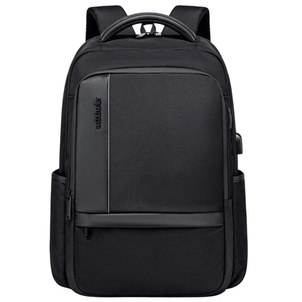 Arctic Hunter B00120C‎ Black Laptop Backpack USB Charging Port Travel Bag