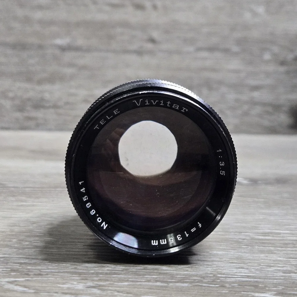 Vivitar Auto Tele-Zoom 55-135mm f/3.5 Screw Mount‎ Auto Telephoto Lens No 69541